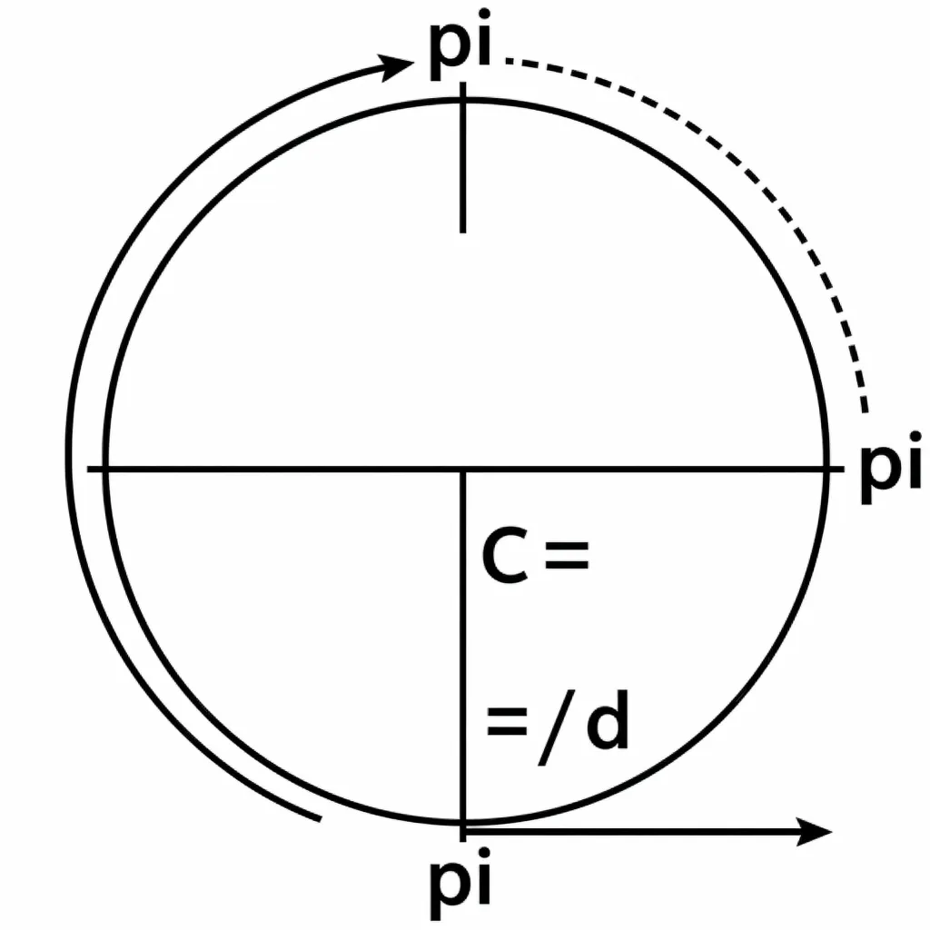圆周率π的几何概念